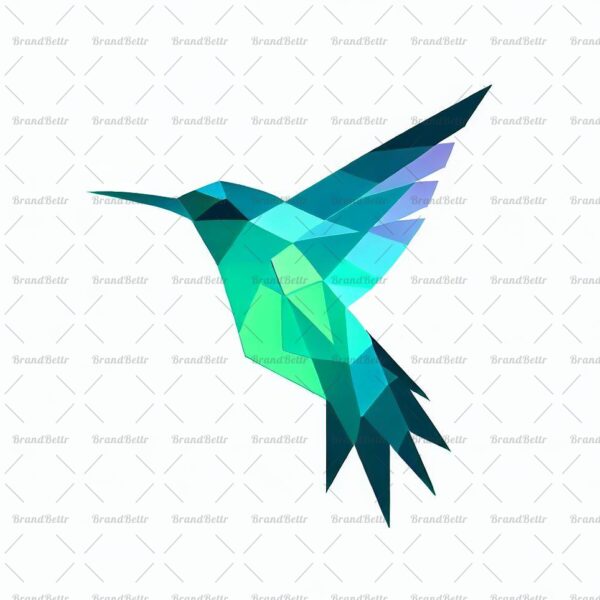 Geometrischer Kolibri